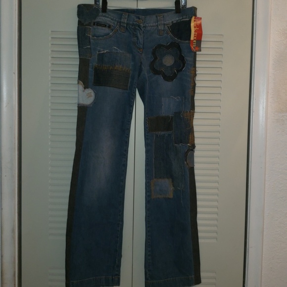 Dolce & Gabbana Denim - New Women's Dolce&Gabbana Butterfly Jeans